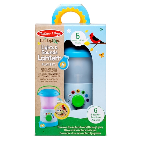 Melissa & Doug Let's Explore Light & Sound Lantern Play Set 30837